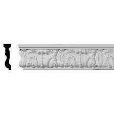 High impact clear rub rail provide protection while allowing wall color to show through. Ekena Millwork 1 In X 3 1 2 In X 94 1 2 In Polyurethane Odessa Chair Rail Moulding Mld03x01od The Home Depot Chair Rail Moulding Ekena Millwork Chair Rail