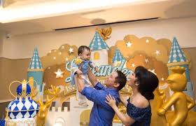 Prince Baby Boy 1st Birthday Decoration Ideas For Boy Prince Royal 1st Birthday Party Kara S Party Ideas 1st Birthday Parties Karas Party Ideas 1st Boy Birthday