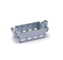 Smico Rectangular Heavy Duty Connector Hf16b-Ua Hinged Frames 16b Metal  Frame Size 16b Hoods/Housings for 4 Modules