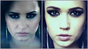 I think i'd have a heart attack. Demi Lovato Makeup Tutorial Heart Attack Youtube