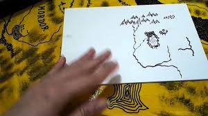 Landkarten Mit Der Hand Zeichnen Youtube