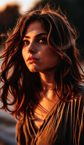 Captivating Brunette Beauty