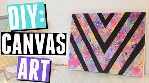 Bedroom Diy Colorful Canvas Art Colorful Canvas Art Diy Canvas Wall Art Diy Canvas