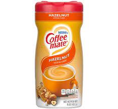 Coffee mate hazelnut singles caloriesview nutrition. Hazelnut Nestle Coffee Mate Non Dairy Powdered Creamer Canisters Discountcoffee Com
