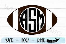 Download Football Monogram Fall Sports Team Graphic By Whaleysdesigns Creative Fabrica PSD Mockup Templates