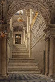 Staircase Of The Tuileries Palace Paris 1839 Eugene Viollet Le Duc French 1814 1879 Http Hadrian6 Tu Architecture Beautiful Architecture Palace Interior