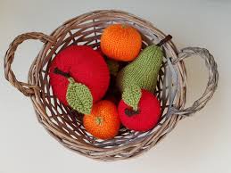 How to crochet fruit slice coasters. Some Knitted Fruit I Made Knitting