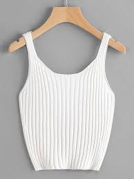 Check spelling or type a new query. Ribbed Sweater Knit Tank Top Shein Eur