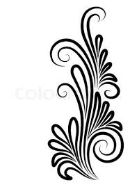 Vector Of Corner Flourishes Old Mit Bildern Schablone Designs Ornamente Vorlagen Druckbare Schablonen