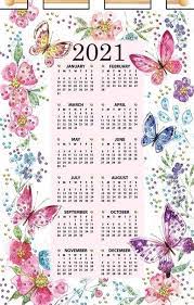 You can also set the first day of the week to sunday or monday. Butterflies 2021 Felt Calendar Calendario Gratuito Para Impressao Calendarios Imprimiveis Calendario Para Impressao