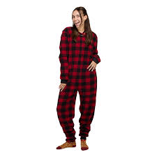 Merry Makings Buffalo Check Pajamas for Adults, Small/Medium | Petco