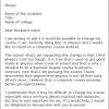 A letter is sometimes the most effective way to send a particular message. 1