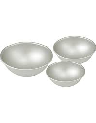 Aluminum Hemisphere Pan 10 Pha 10 Ecakesupply
