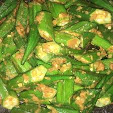 Stir fry and add in dried prawns. French Beans Belacan Nyonya Cooking