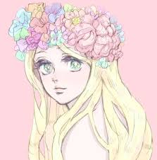 The top countries of suppliers are china, south korea, from which the percentage of pretty. Beautiful Blonde Girl With Flower Crown Flower Crown Drawing Anime Art Beautiful Anime Art