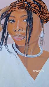 A compressed collation of some moments captured during the drawing process.  Kindly watch till the end and leave a comment. Thank you!, ., P.S. Happy  birthday 🎂 my friend. @joy_uloma1 You are such an ...