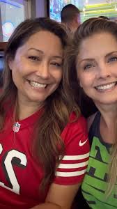 I love her even though she’s a 49er fan. And I love my Seattle Seahawks,  even though they didn’t win. That was such a fun game to watch. Really kept  me