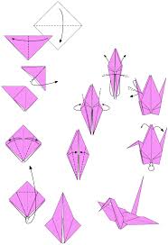 Papier Vouwen Origami Papier Vouwen Origami Papier Vouwen Origami Zwaan