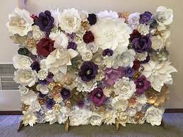 Floral endless repeatable motif for background, wrapping paper, fabric, surface design. Paper Flowers Prairie Love