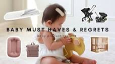 Favorite Baby Essentials + REGRETS baby products - YouTube