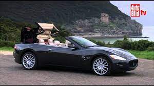 El maserati granturismo se comercializa en dos versiones. Der Maserati Grancabrio Sexy Kurven Lack Und Leder Youtube