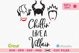 Chillin Like A Villain Svg Disney Svg Disneyland Svg Villain Svg Ursula Svg Maleficent Svg Th Cricut Cars De Disney Cricut Projects Vinyl