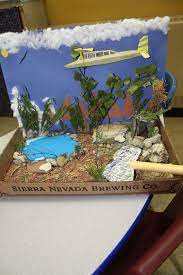 This Student Chose To Make A Diorama About The Crash In The Book Hatchet Notice The Details Hatchet Novel Study Hatchet Book Project Hatchet Book