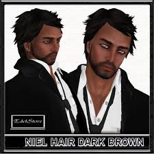 The deepest version of black hair color, this stunning shade has subtle hints of cool tones. Second Life Marketplace Edelstore Man Hair Niel Dark Brown Hair Man Hair Male Hair Guy Hair Boy Hair Promo Hair Mann Haare Short Hair Daniel