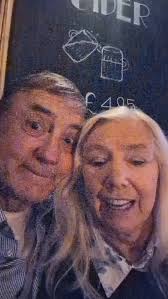 We're at the Bon Vivant restaurant in Edinburgh, Scotland. It's so romantic  because of all the candles!