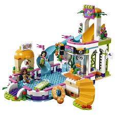 Lego Friends Heartlake Summer Pool 41313 589 Pieces Walmart Com Lego Friends Lego Friends Sets Lego Girls
