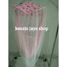Bunda2,, bentar lagi ramadhan,, hadiah buat buah hati agar mau kemasjid. Satu Set Kain Jaring Ayunan Bayi Beserta Kelambu Merk My Dear Shopee Indonesia