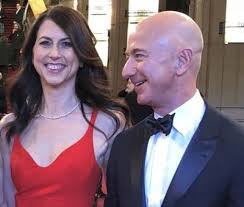 The billionaire executive and his wife of 25 years announced the news wednesday — three days before his 55th birthday — in a tweet signed by both shares of amazon dipped slightly immediately following the announcement before paring those losses. Amazon Ceo Jeff Bezo S Ex Wife Donates Usd 1 7 Billion For Social Causes