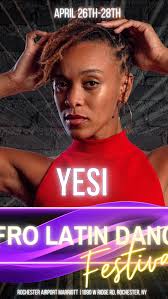✨Official countdown for Afro Latin Dance Festival is on!✨, 8 more days till  an unforgettable weekend here in Rochester! Here is a video from Yesi aka  La Morenita who will be teaching in this amazing ...