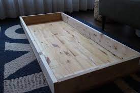 100均の材料を使ってキャスター付きベッド下収納ケースを作りました ベッド下収納 ベット下収納 キャスター付きベッド