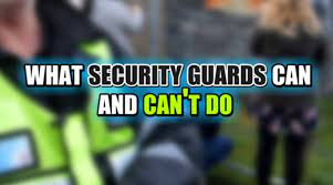 They usually wear uniforms, they often carry weapons (including firearms, in some cases), they protect people, property, and are seen as figures of authority, law, and order. What Security Guards Can And Can T Do From Searches And Arrests To Use Of Force Derbyshire Live