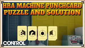 See those two that aren't crossed out? Control Hra Machine Punchcard Puzzle And Solution Youtube