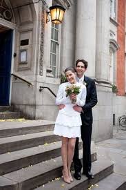 An Intimate London Elopement For A Valentino Bride Love My Dress Uk Wedding Blog Wedding Directory Short Wedding Dress Modern Short Wedding Dress City Hall Wedding Dress