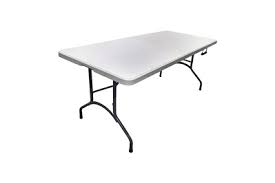 Plastic development group tgt8902 outdoor/indoor 4 foot diameter fold in half plastic resin round folding banquet, dining, card table, white. The Best Folding Tables Reviews By Wirecutter