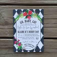 Kentucky Derby Baby Shower Invitations Printable Digital File Kentucky Derby Baby Shower Ideas Baby Shower Invitations Printable Baby Shower Invitations