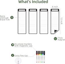 Amazon.com : Magnetic Dry Erase List Board