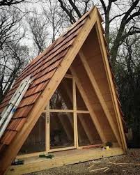 Camp Wandawega A Frame Cabin Mid Build Aframeinterior Plansdemaisonrectangulaire Plan Maison Cabine En Bois