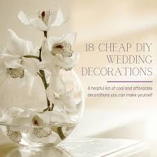 Find yours for $25 on 1800flowers.com. 18 Easy Diy Wedding Decorations On A Budget Holidappy