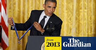 William kyle carpenter said he felt the weight of a nation on his shoulders when president barack obama bestowed upon him the medal of honor on thursday. Obama Awards Medal Of Freedom To Prominent Americans In Tribute To Jfk Obama Administration The Guardian