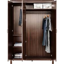 Ikea Brusali Wardrobe With 3 Doors Brown Ikea Wardrobe Ikea Wardrobe Closet Ikea Brusali