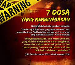 Dalam islam sebenarnya banyak aliran, yang menyebarkan serta mengajarkan islam dengan berbagai versi. 7 Dosa Besar Yang Membinasakan Kalam Nabi