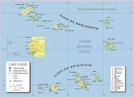 It is one of the three sandy eastern islands of the cape verde archipelago in the central atlantic ocean, 350 mi (560 km) off the west coast of africa. Map Of Cape Verde Nations Online Project