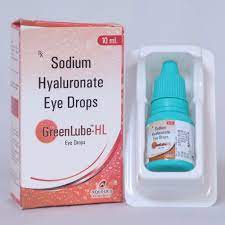 Soothes the eyes and moisturises, lubricates and provide prolonged relief for dry eyes. Allopathic Sodium Hyaluronate Green Lube Hl Eye Drops Packaging Type Box Packaging Size 10 Ml Rs 300 Bottle Id 21526592862