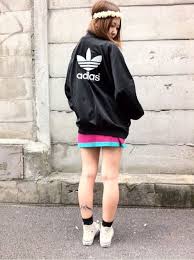 スタッフコーデ ２ スピンズ原宿 ジャージ コーデ アディダス ジャージ コーデ adidas ジャージコーデ