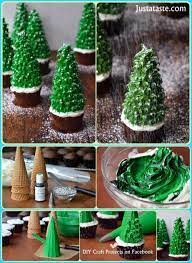 Christmas Tree Chocolate Cupcakes Christmas Tree Cupcakes Christmas Tree Cake Christmas Tree Desserts