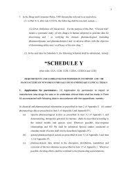 The senior director of pharmaceutical services may issue written directives or guidelines to any person or a group of persons as he think necessary for the better carrying out of the provisions of these regulations and which in particular relate to Control Of Drugs And Cosmetics Regulations 1984 Revised 2009